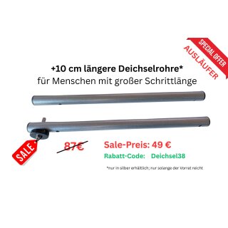 Deichsel-Verlängerung +10cm (links & rechts)