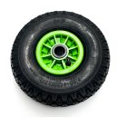 wheel - green rim